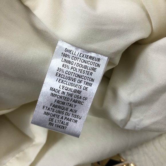 Milly New York ivory gold beaded sleeveless dress - Picture 8 of 8